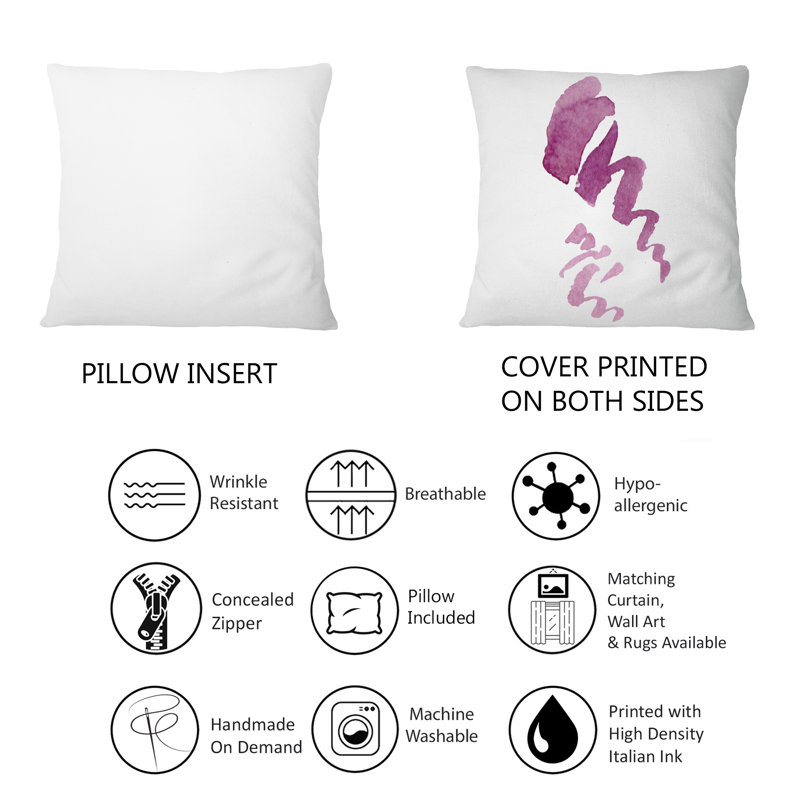 Coussin Mauve 1