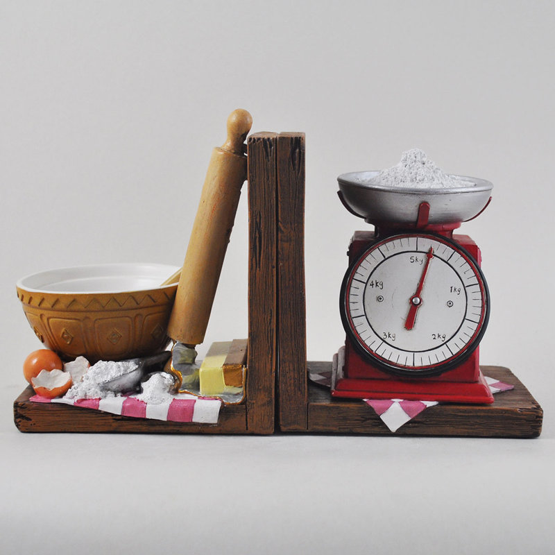 Resin Non-Skid Bookends