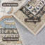 Tapis oriental beige intérieur / extérieur Jalen-834782489