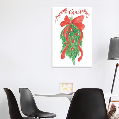Christmas Whimsy IV by Jessica Mingo - Wrapped Canvas Painting