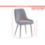 Cheney 49cm H Polyester Blend Upholstered Metal Full Back Side Chair-1922286118