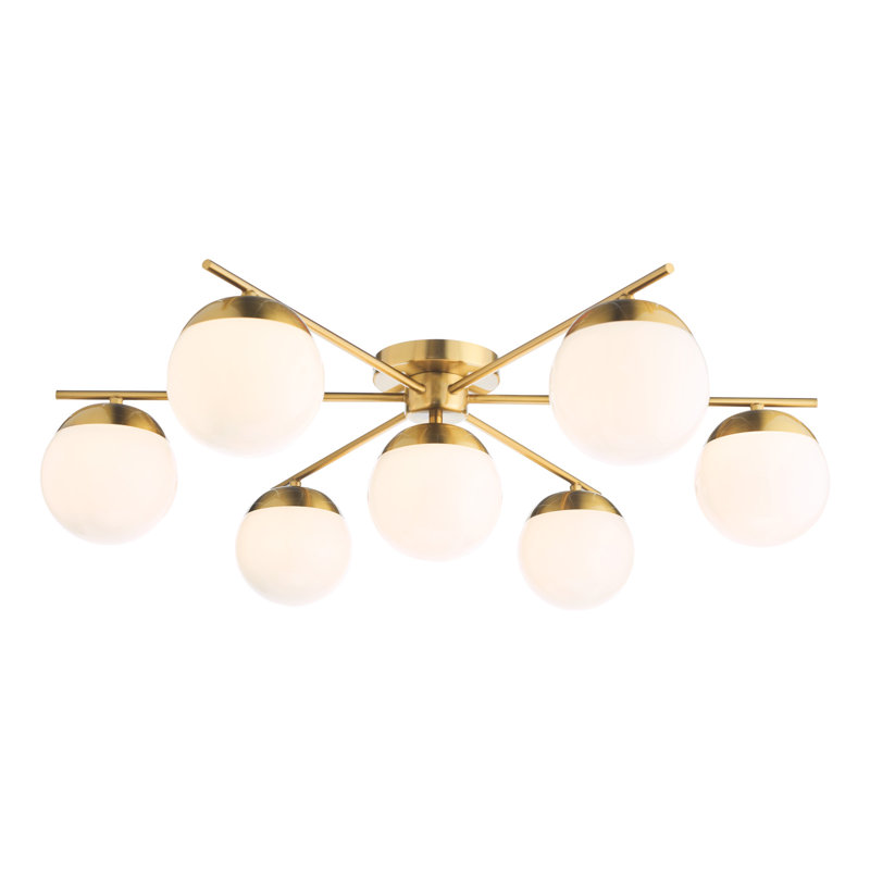 Avitaz Glass Semi Flush Mount