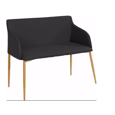 Adler Faux Leather Upholstered Bench
