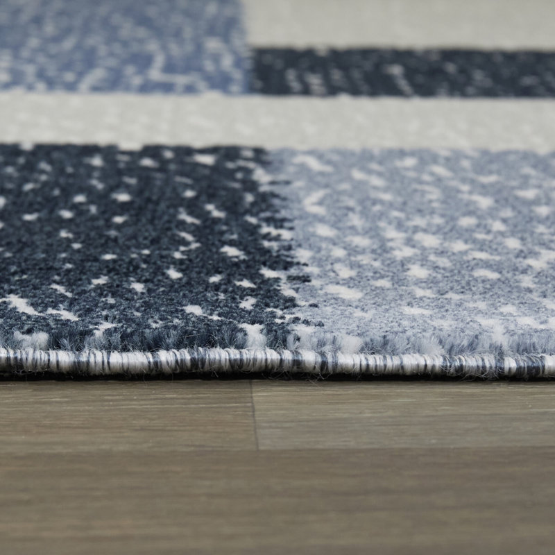 Tapis bleu Folmer, Rectangle 5 pi 3 po x 7 pi