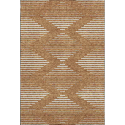 Premium Machine Washable Colmenero AMF1016 Geometric Rug
