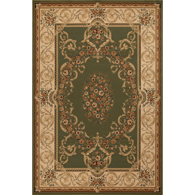 Gorrono Collection Classic Medallion Area Rug