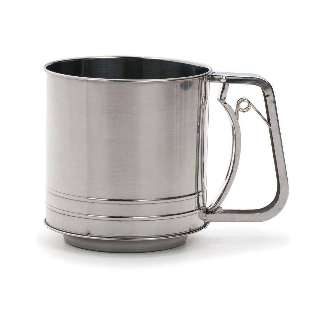 Design Imports Stainless Steel Sifter with 4.75'' Diameter Design Imports