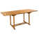 Extendable Rectangular Teak Outdoor Folding Bar Table