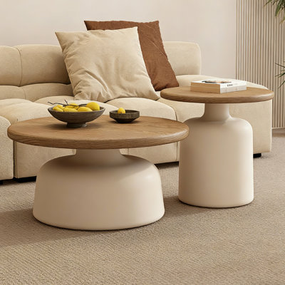 Ensemble de tables gigognes 2 pièces
