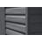 Select Steel Storage Shed Steel Storage Shed, 6X5, Charcoal-67124428