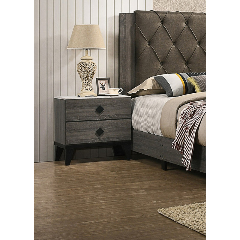 Table de chevet et table d'appoint, Gray