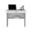 Bureau d'écriture 80 C, poste de travail compact avec tiroir et tablette inférieure-549003652