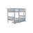 Rubber Wood Bunk Bed With 2 Drawers, Convertible Into 2  Beds,  Bunk Bed With Ladder And Safety Guardrails ,-1908380272-1908380275