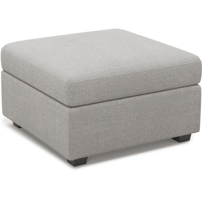 Hymes 29.9'' Wide Chenille Storage Ottoman