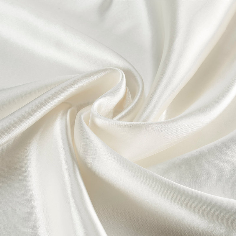 Juicy Couture Premium Silky Satin Sheet Sets, King Sheet Set with 2 Pillowcases, Cream