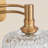 21.06-inch Bathroom Light Fixture, Copper-Finish Vanity Light-1322171004