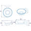 Britannia Glass Soap Bar Dish and Wall Mounted Holder