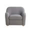 Fauteuil d'appoint Emily de 36,6 po de large en bouclette avec accoudoirs arrondis-924162043