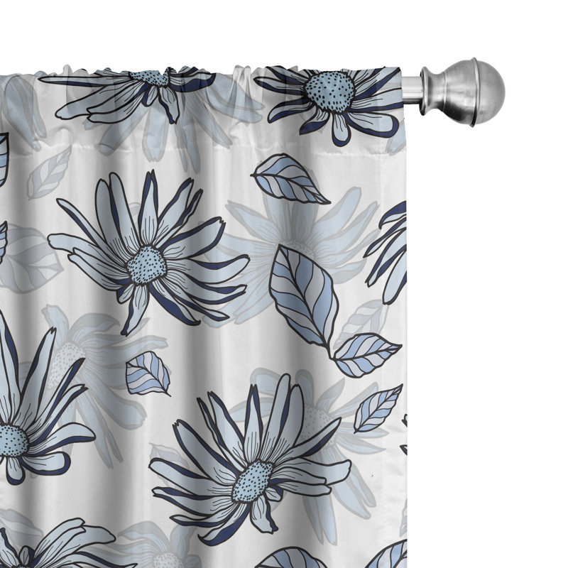 Casein Semi Sheer Curtain Pair