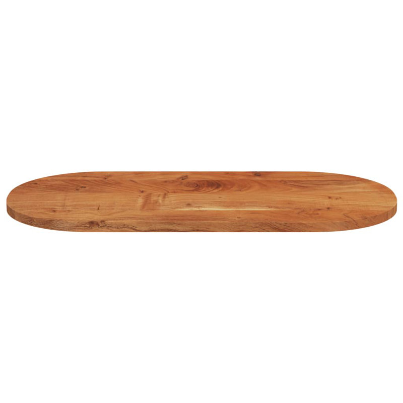 vidaXL Table Top Acacia Solid Acacia wood, 1.50" H x 31.50" W x 15.75" D, Untreated