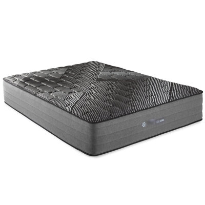 Matelas pour très grand lit ferme 14 po - Pure Ice avec housse en mousse ventilée et coussin de protection