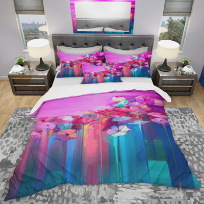Ensemble de housse de couette moderne et contemporaine