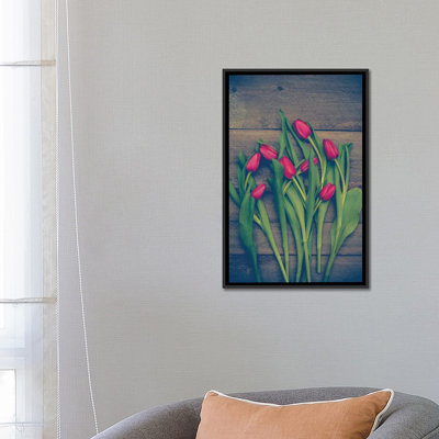 « red tulipes », impression sur toile