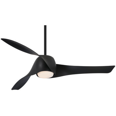 58" Artemis 3 - Blade LED Propeller Ceiling Fan with Remote Control and Light Kit Included