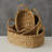3 Piece Wicker Pantry Baskets
