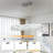 Coreopsis 1-Light Crystal LED Chandelier