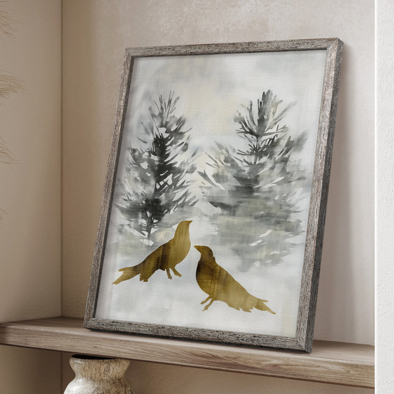 Reproduction encadrée - bois massif XMA3005425, H 11 po x l 9 po