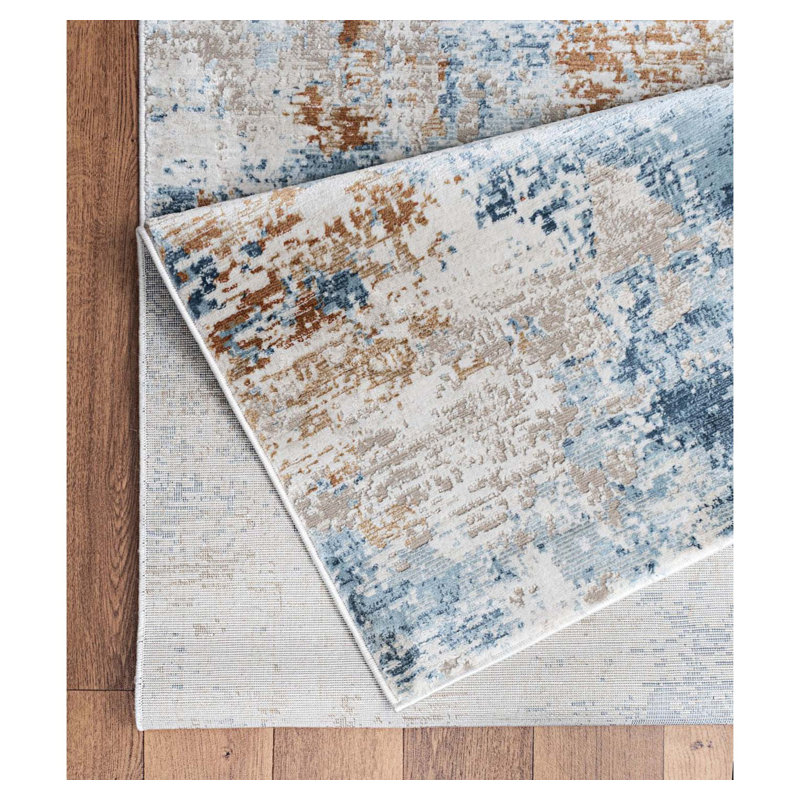 Tapis multicolore, Rectangle 5 pi 3 po x 7 pi 3 po