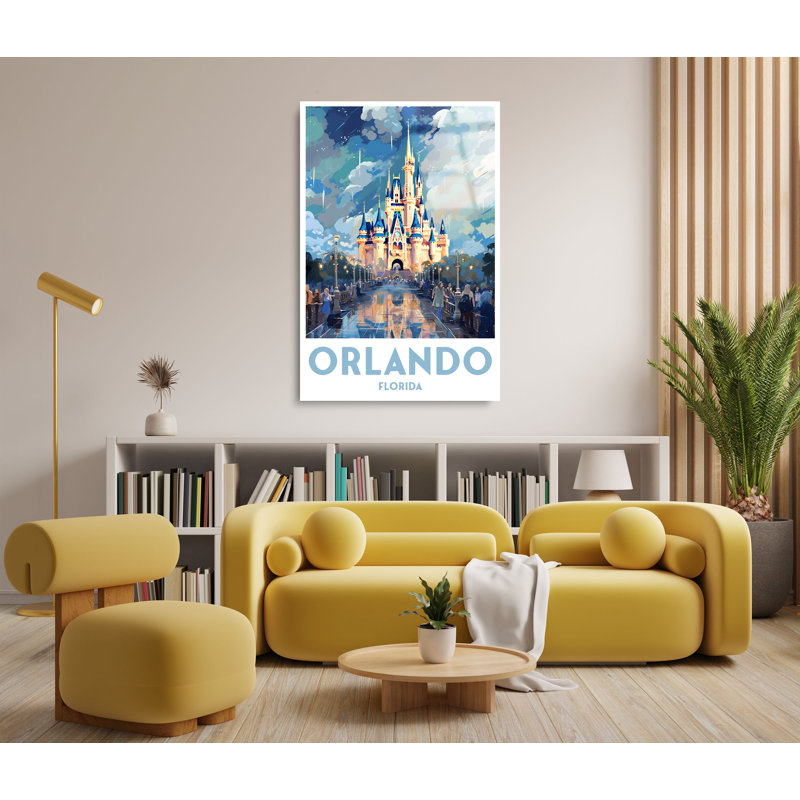 Analyssa " Disney World, Orlando ", 36" H x 24" W x 1" D