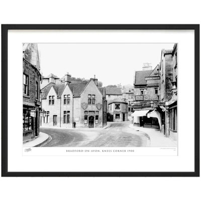Bradford-on-Avon, Knees Corner 1900 - Single Picture Frame Print
