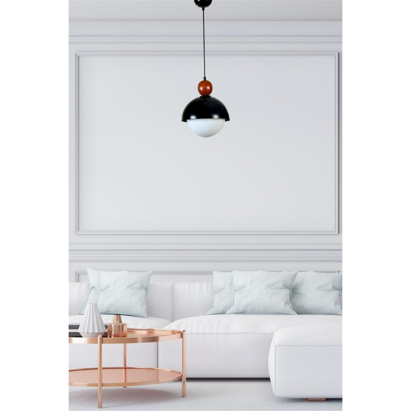 Chandle - Light Pendant, White/Black