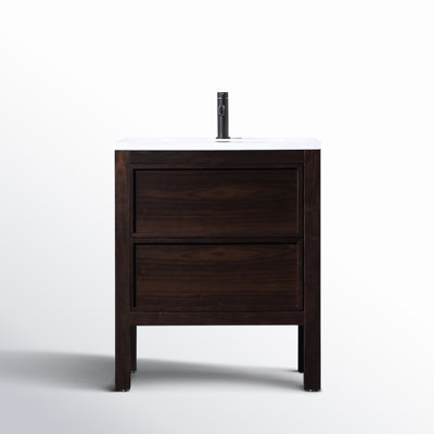 Gonzalo 24'' Single Bathroom Vanity with Acrylic Top