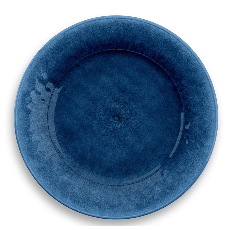 Keirin 27cm Melamine Dinner Plate, Indigo