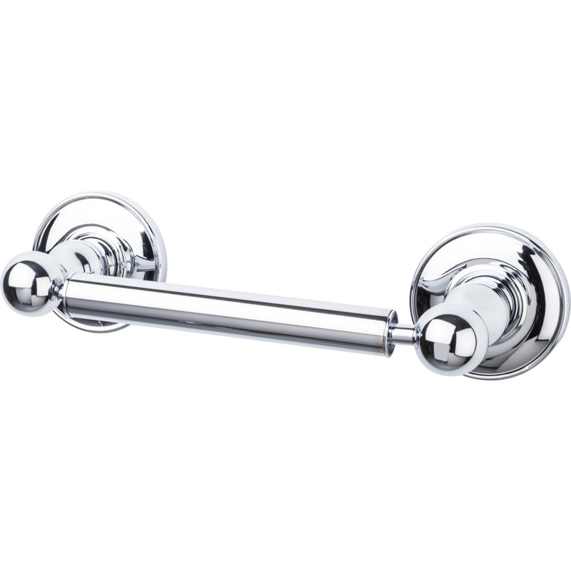 Edwardian Bath  Wall Mounted Toilet Paper Holder, Polished Chrome