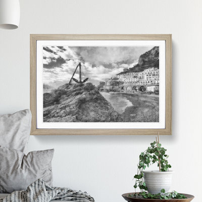 Amalfi Coast in Italy - Picture Frame Graphic Art