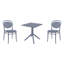 Ensemble bistro long pour 2 personnes 27,5 po Sonoma Square-157324322