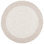 Tapis beige / ivoire en laine / coton tissé à la main Aria
