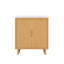 Ensemble de meuble-lavabo contemporain de 30 pouces avec lavabo et armoire de rangement-1077889101