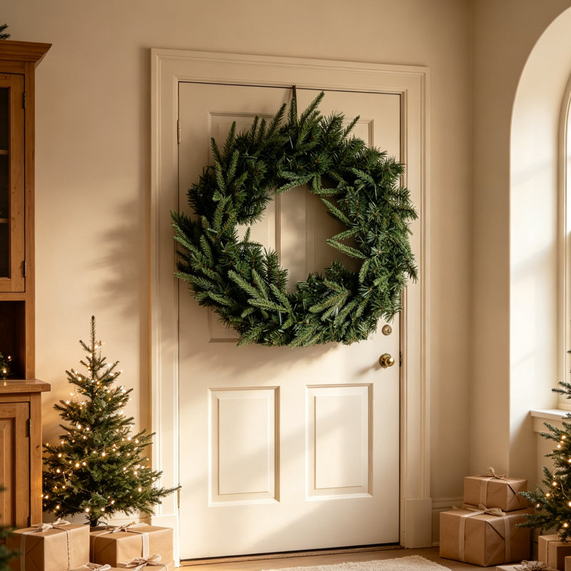 Couronne de Noël 24 po