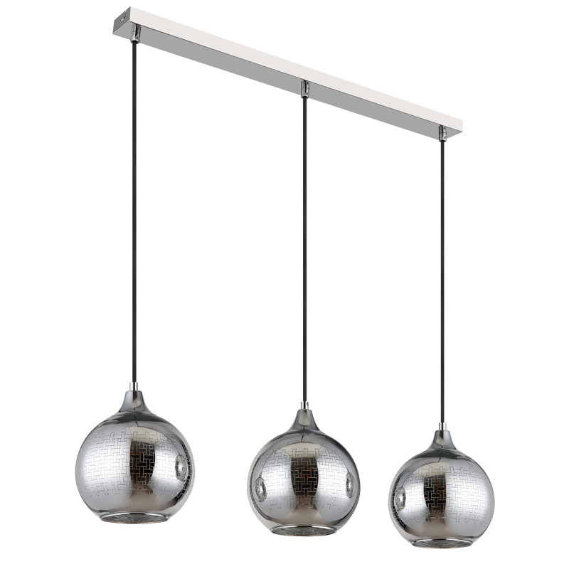 Daylie 3 - Light Satin Pendant