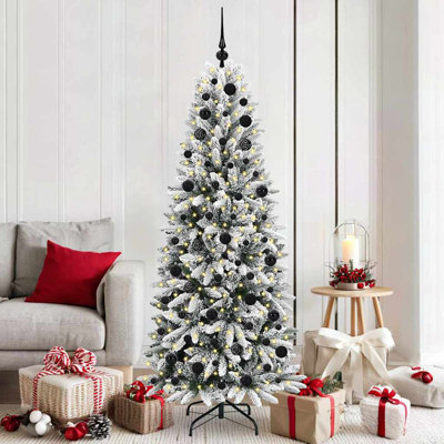 Artificial Christmas Tree with 300 LEDs White