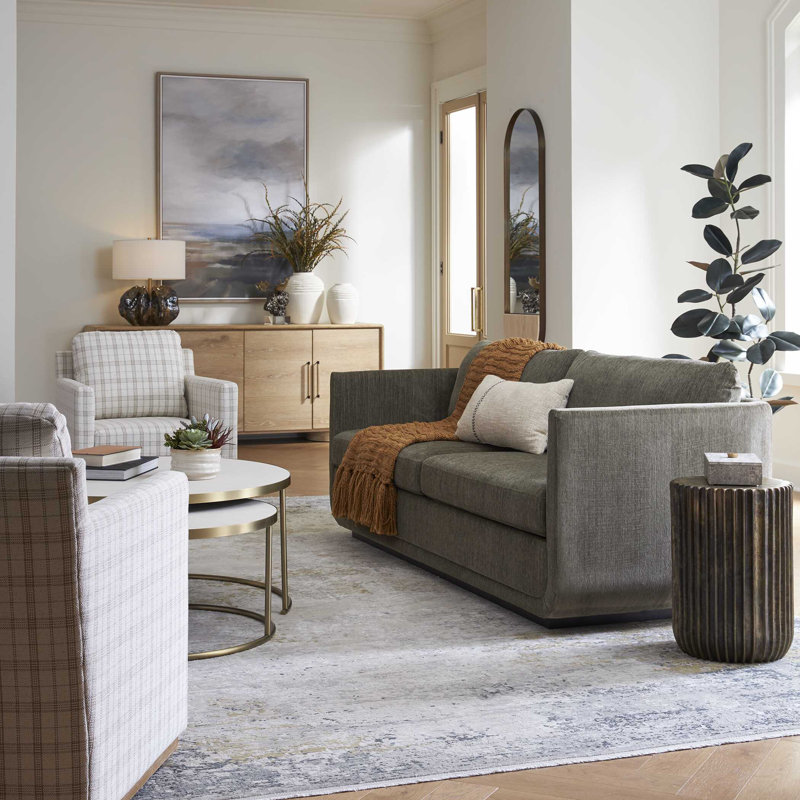 Uttermost Abound Herb Sofa, Green