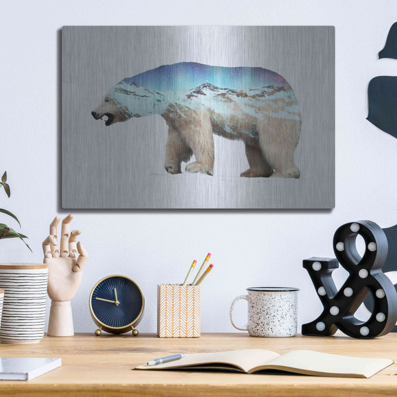 "L'ours polaire arctique" par Davies Babies, H 12 po x l 16 po