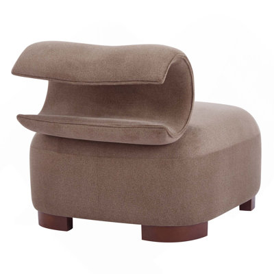 Pet-Friendly Stylish & Durable Design Modern Polyester Accent Chair for Living Room