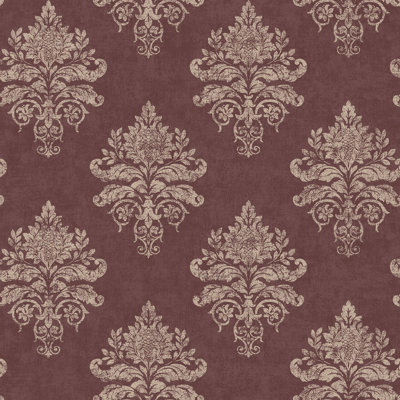 Nordic Elements Damask 32.81' L x 20.87" W Wallpaper Roll