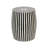 Striped Table/ Stool- Black-48856543